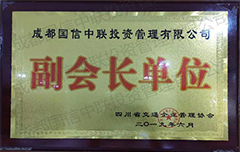 成都國信租車公司榮獲四川省交通事業(yè)管理協會副會長單位